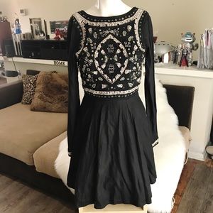 Elegant H&M Cristal & Stone Embellished Dress 2